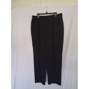 Womans Black Stretch Slacks Size 20W